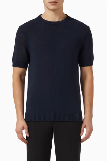 T-shirt in Fine Knit