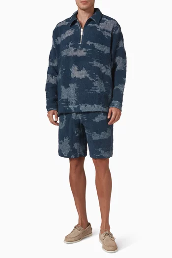 تي شيرت بولو سموكي كروشيه