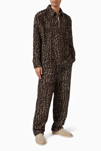 بنطال ايورا كروشيه