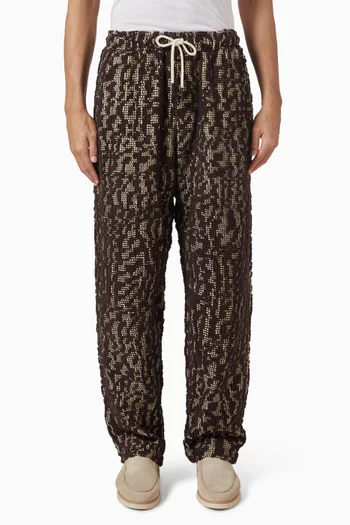 بنطال ايورا كروشيه