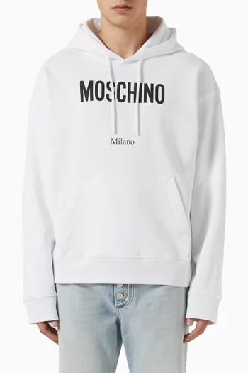Logo Hoodie in Fleece