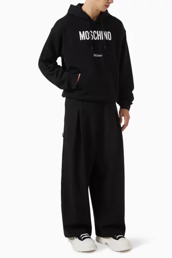 Logo Hoodie in Fleece