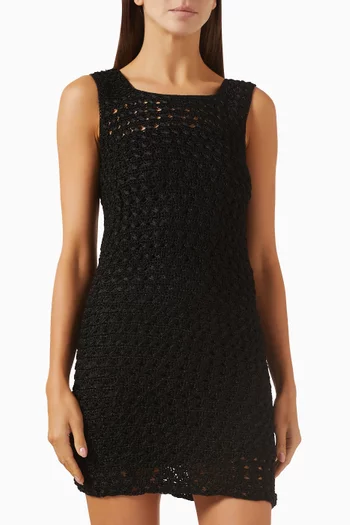 Bel Crochet Mini Dress