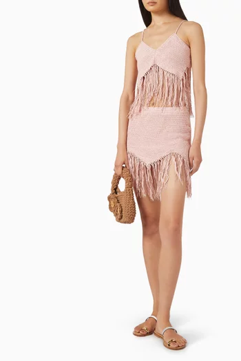 Nina Fringed Two-piece Set