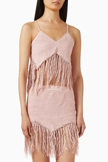 Nina Fringed Two-piece Set