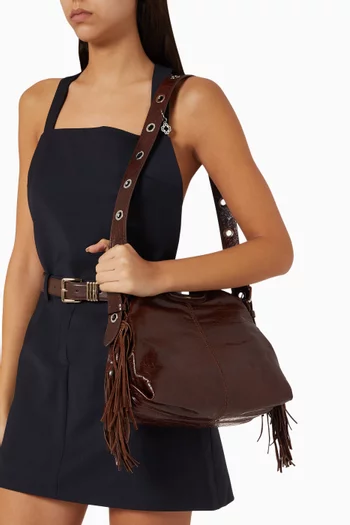 Miss M Shoulder Bag in Leather