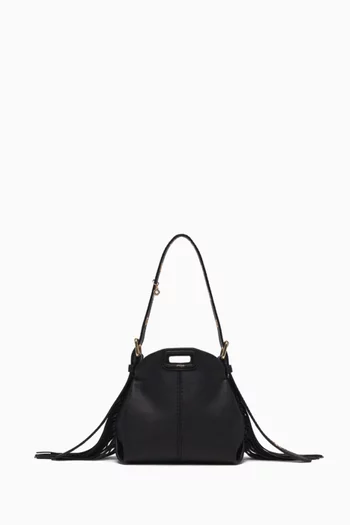 Micro Miss M Shoulder Bag in Leather