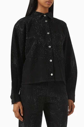 Cillu Rhinestone-embellished Shirt