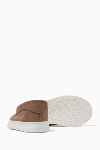 Slip-on Loafers in Leather
