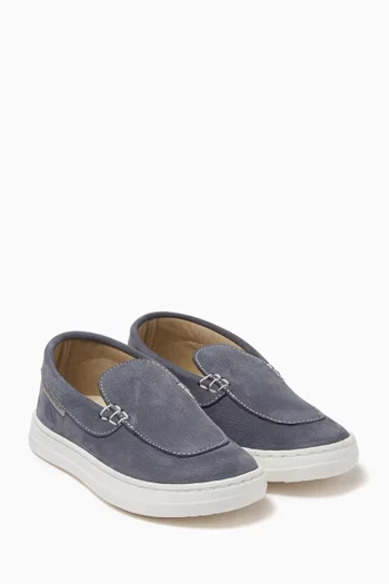 Slip-on Loafers in Leather