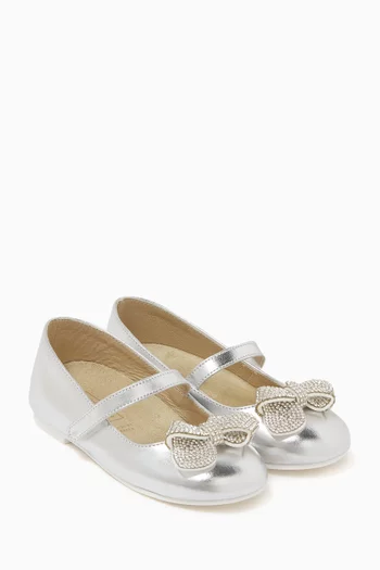 Embellished Ballerina Flats
