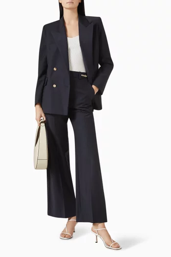 بنطال بدلة مزين بسلسلة