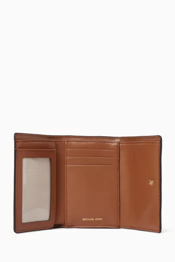 Bryant Trifold Wallet in Logo Canvas