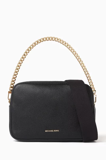 Medium Bryant Camera Bag in Pebbled Leather