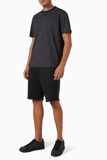 MK-monogram T-Shirt in Cotton