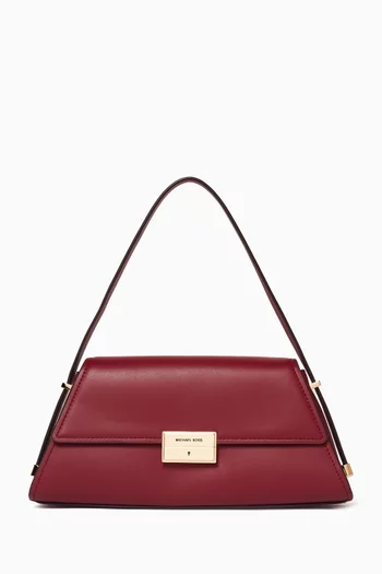 حقيبة كتف لودلو متوسطة جلد