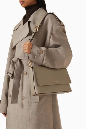 Large Nessa Crossbody Bag in Leather