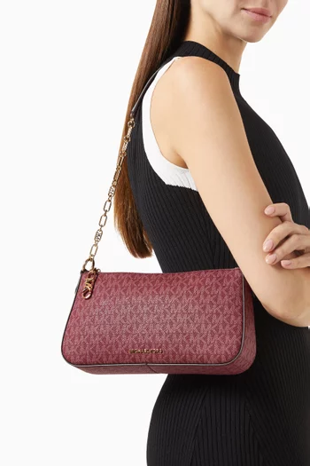 حقيبة بوشيت امباير متوسطة قنب بنقشة شعار الماركة