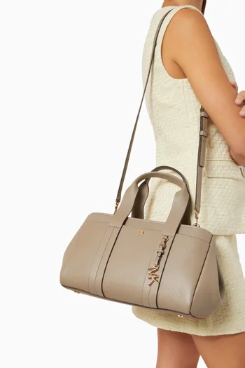 Romee Small Satchel in Pebbled Leather