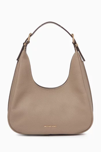 حقيبة هوبو نوليتا صغيرة جلد حبيبي