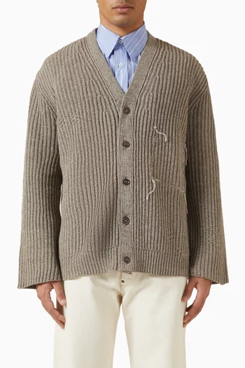 Knit Cardigan in Wool