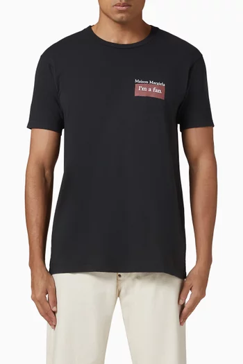 Logo Patch T-shirt in Cotton