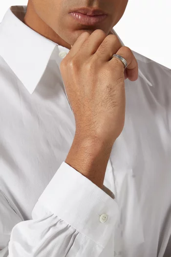 Numerical Ring in Sterling Silver