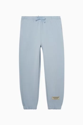 Relaxed Sweatpants in Organic Cotton-blend