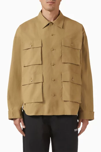 قميص بتصميم عملي قطن