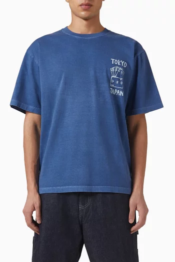 Graphic T-shirt in Cotton