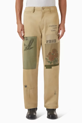 بنطال شينو سافيدج قطن نيبر هود × ون اوف ذيس ديز