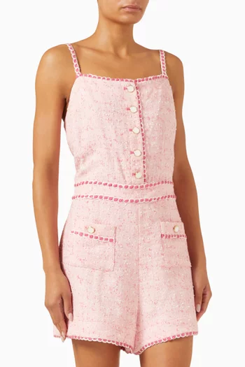 Ginny Romper in Tweed