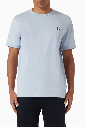 Ringer T-shirt in Cotton-jersey