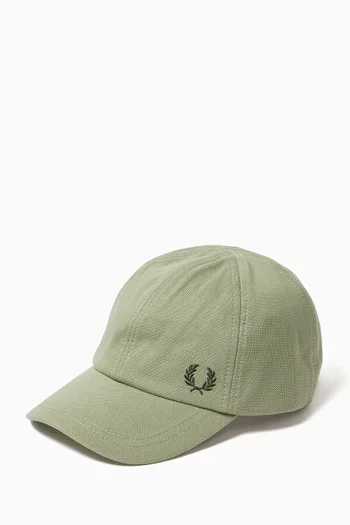 Classic Logo Cap in Cotton-pique