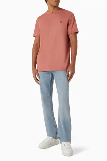 Ringer T-shirt in Cotton-jersey