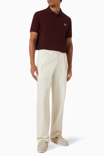 Fred Perry Tennis Shirt in Cotton-piqué