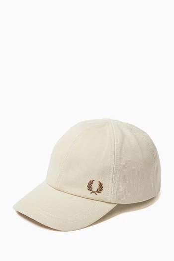 Classic Logo Cap in Cotton-pique