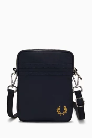 Brentham Crossbody Bag in Nylon-twill