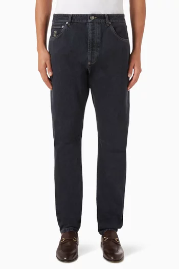 Five-pocket Jeans in Denim