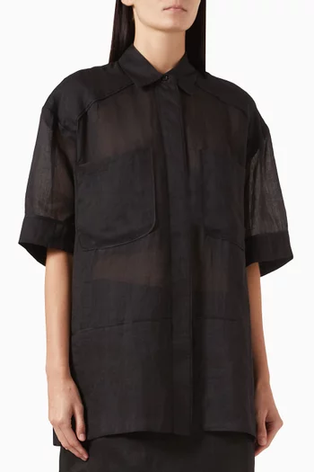 Kai Resort Shirt in Ramie