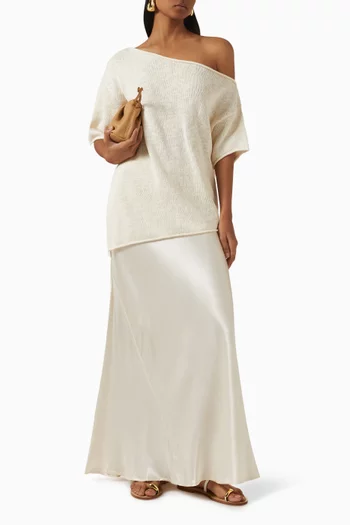 Rick Asymmetric Knit Top