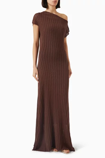 Bowie Maxi Dress in Knit