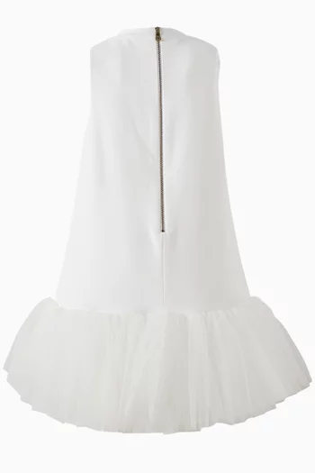 Button Detailed Sleeveless Dress