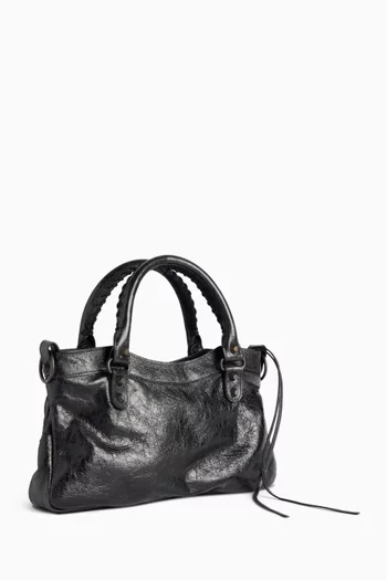 Le City First Bag in Arena Lambskin