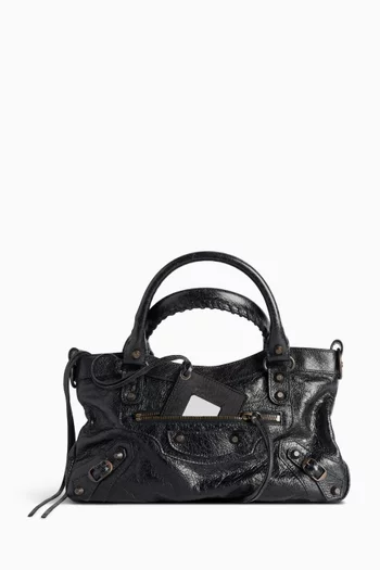 Le City First Bag in Arena Lambskin