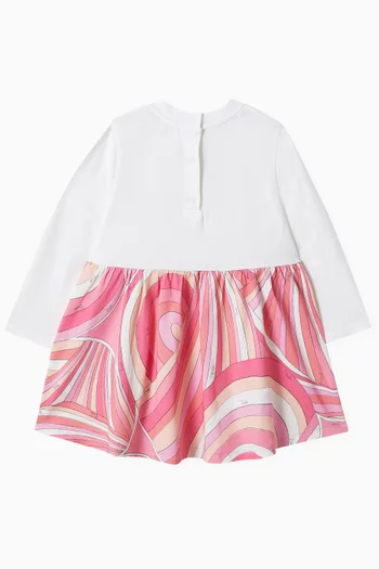 Printed T-shirt Dress in Jersey