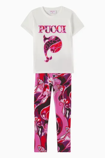 Graphic-print T-shirt in Cotton-jersey