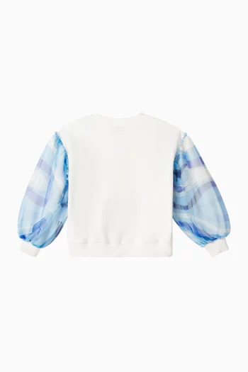 Logo Sweatshirt in Jersey