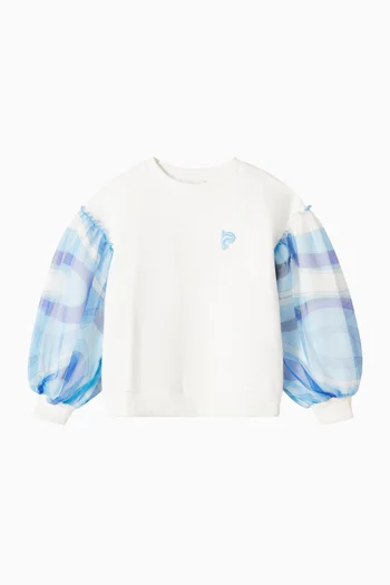 Logo Sweatshirt in Jersey