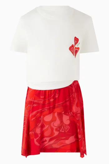 All Over Print Skirt